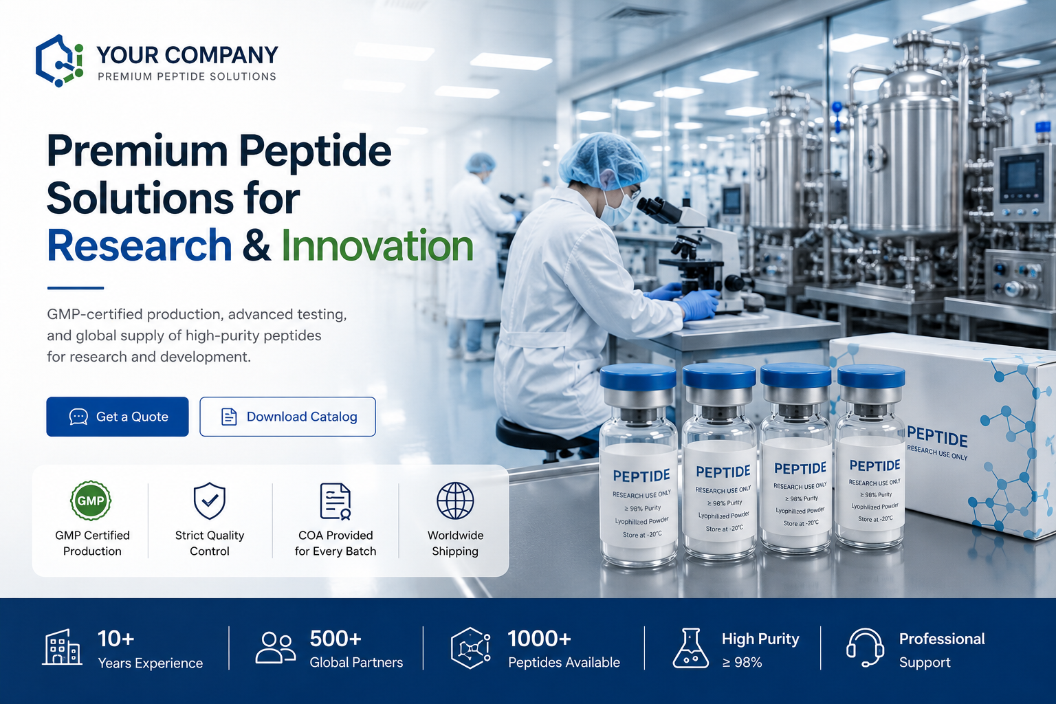 Custom peptide development service